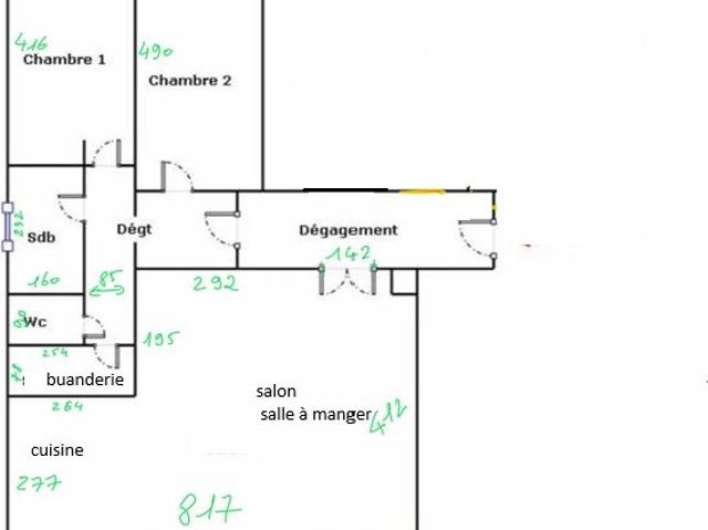 Appartement de 77m2 à louer sur Meaux