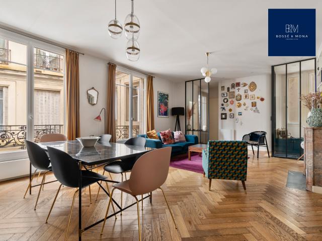 Appartement de 101m2 situé à 300m du métro Saint Georges