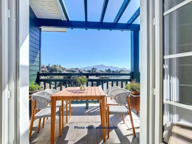 Appartement de 110 m² avec jardin, terrasse et vue sur la Rhune