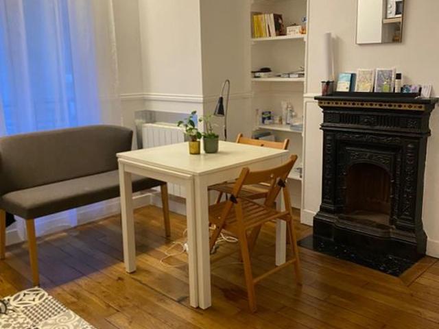 Appartement de 24m2 à louer sur Paris 18