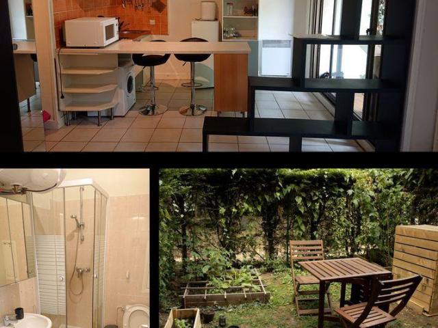Appartement de 26m² avec jardin privatif