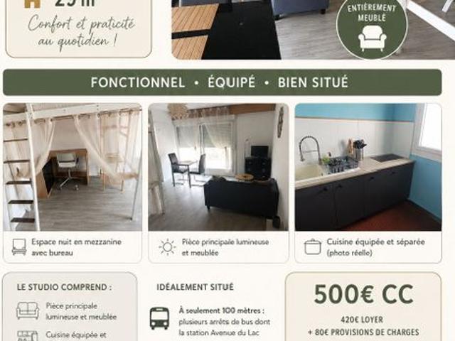 Appartement de 29m2 à louer sur Dijon