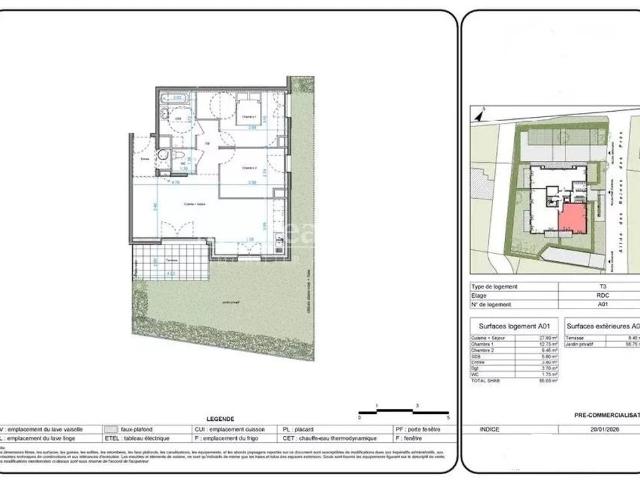Appartement de 2 chambres de luxe en vente à Praz sur Arly, France