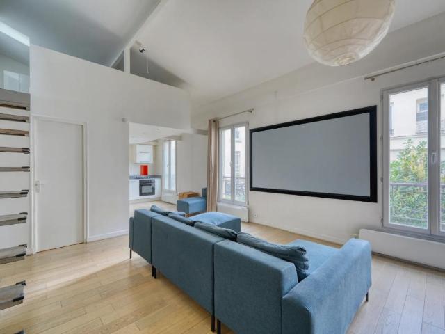 Élégant duplex 50 m² au cœur de Paris
