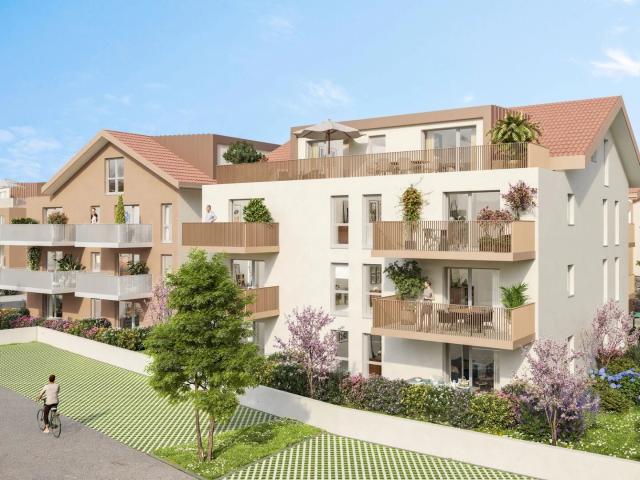 Appartement de 2 pièces de 39.51 m² avec une terrasse de 9.43 m²