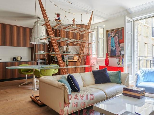 Appartement de 2 pièces de luxe en location à Montmartre, Abbesses, Grandes Carrières, Paris, Île de France