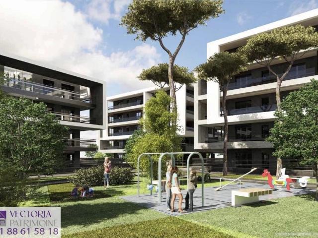 Appartement de 2 pièces. Programme Neuf de 43 m2 à Bussy Saint G