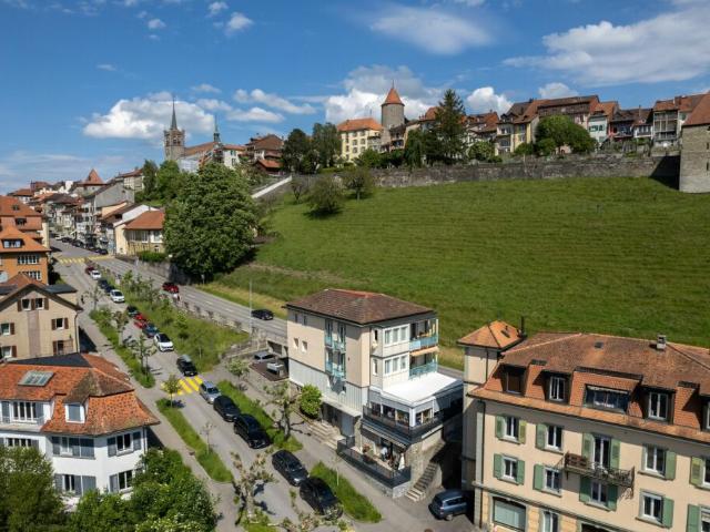 Appartement de 2.5 pces au rez inférieur, à Romont