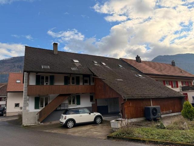 Appartement de 2,5 pièces au rez de chaussée