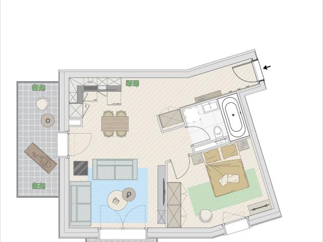 Appartement de 2.5 pièces Gryon | dreamo. Ch