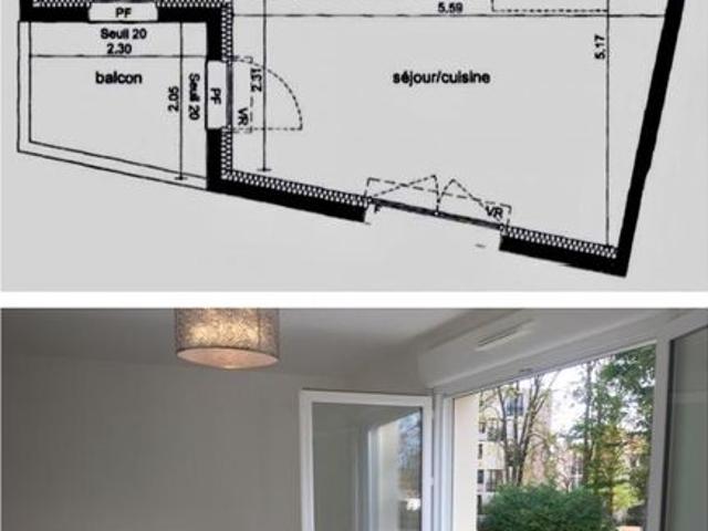 Appartement de 39m2 à louer sur Rambouillet