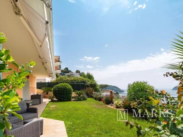 Appartement de 3 chambres avec grand jardin et vue sur la mer