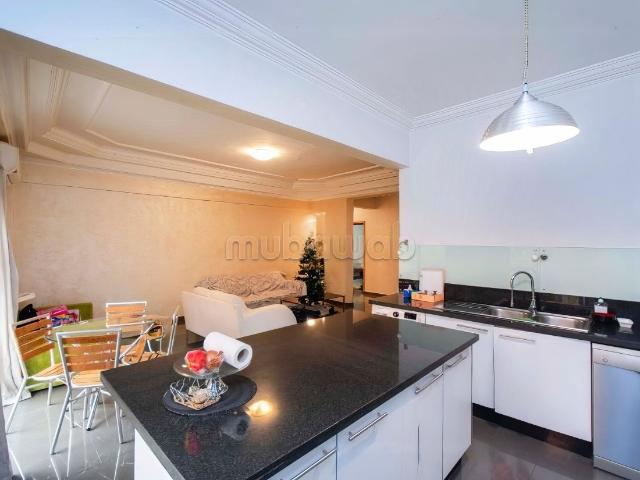 Appartement de 3 chambres semi meublé sur gueliz