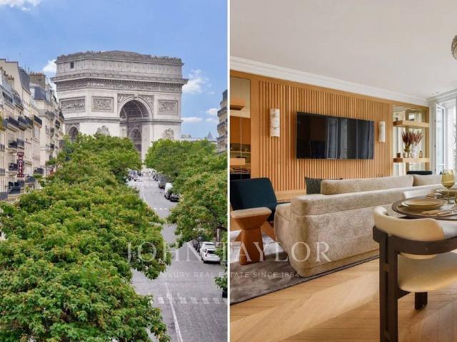 Appartement de 3 pièces de luxe en vente à Champs Elysées, Madeleine, Triangle d’or, France