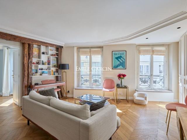 Appartement de 3 pièces de luxe en vente à Saint Germain, Odéon, Monnaie, Paris, Île de France