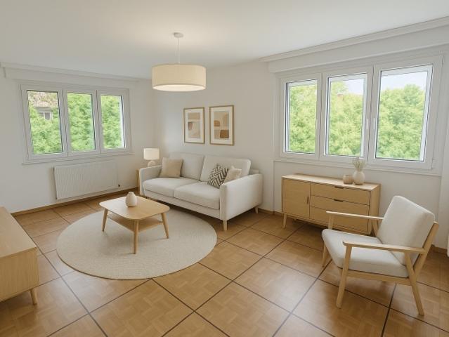 Appartement de 3 pièces situé à proximité du centre ville