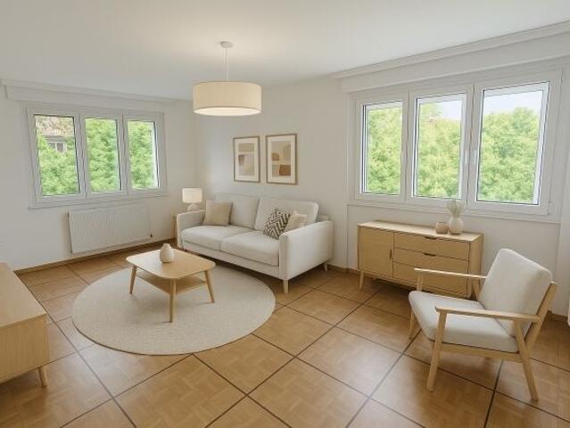 Appartement de 3 pièces situé à proximité du centre ville