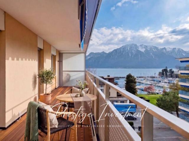 APPARTEMENT DE 3.5 PCS AU PIED DU LAC LÉMAN MONTREUX