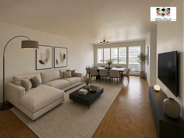 Appartement de 3,5 pièces entièrement rénové à La Chaux de Fonds
