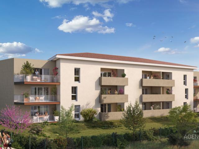 Appartement de type T1 avec terrasse dans une nouvelle résid