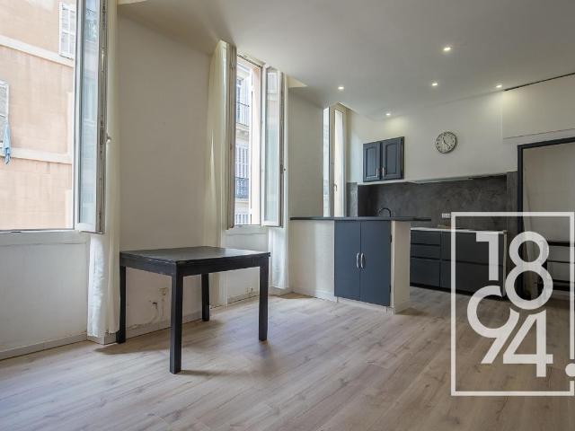 Appartement de type 2/3 de 65 m² rue d'italie 13006