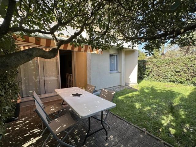 Appartement de Type 2 avec jardin et terrasse au cœur du Moulleau Arcachon