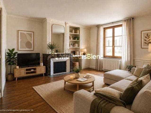 Appartement de caractère – 102 m² – Nancy centre rue Stanislas