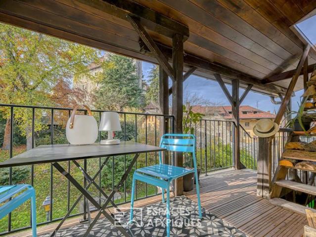 Appartement de caractère à deux pas du lac