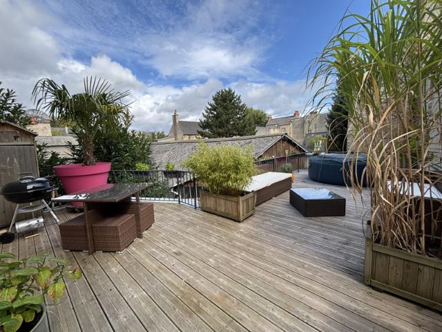 Appartement de caractère et terrasse privative Bayeux cent
