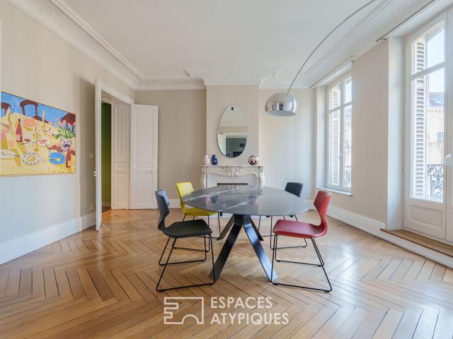 Appartement de charme rénové dans un immeuble de caractère