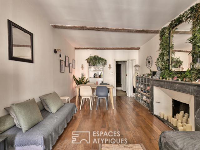 Appartement de charme traversant au coeur de l'Écusson
