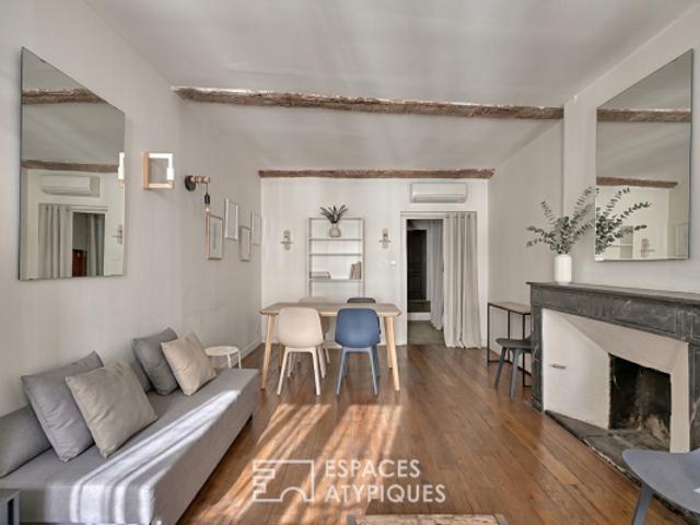 Appartement de charme traversant au coeur de l'Écusson