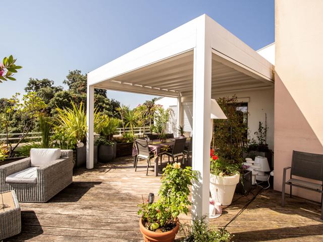 Appartement de grand standing à La Rochelle, dernier étage avec terrasses panoramiques