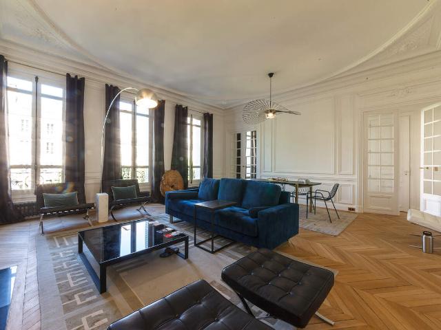 Appartement de luxe avec 3 chambres dans le 17ème arrondissement de Paris, 75017: 140 m² — #4168
