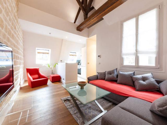 Appartement de luxe avec 1 chambre dans le 8ème arrondissement de Paris, 75008: 40 m² — #2436
