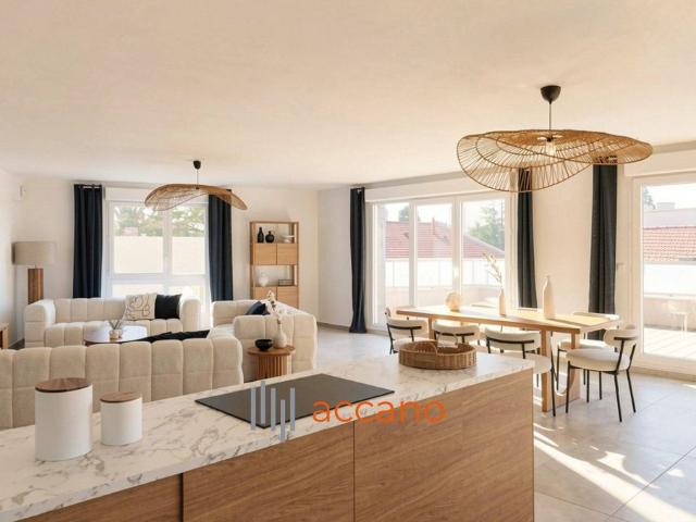 Appartement de luxe de 123 m2 en vente Champagne au Mont d'Or, Auvergne Rhône Alpes