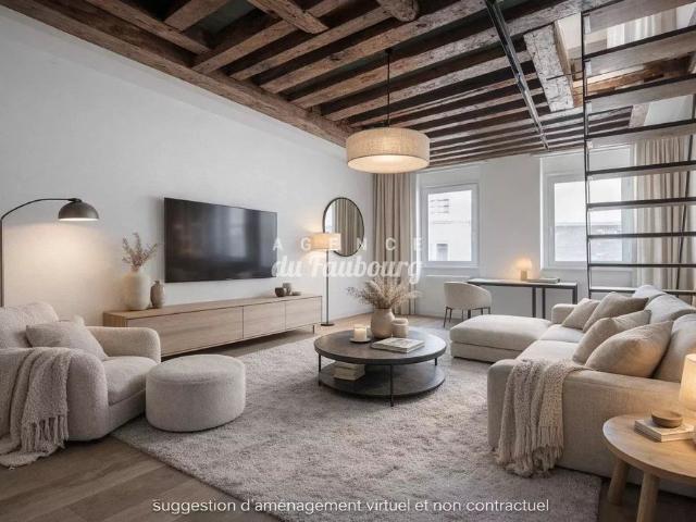 Appartement de luxe de 2 chambres en vente à Temple, Rambuteau – Francs Bourgeois, Réaumur, France