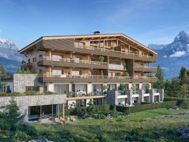 Appartement de luxe de 2 chambres en vente à Combloux, France