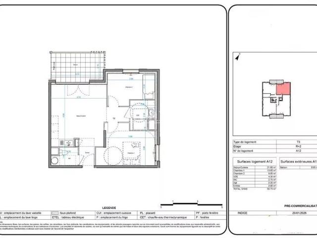 Appartement de luxe de 2 chambres en vente à Praz sur Arly, France