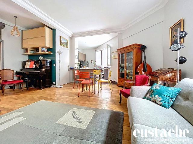 Appartement de luxe de 3 chambres en vente à Belleville, Père Lachaise, Ménilmontant, Paris, Île de France