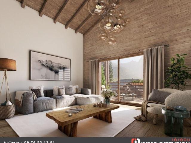 Appartement de luxe de 3 pièces en vente à Morillon, France
