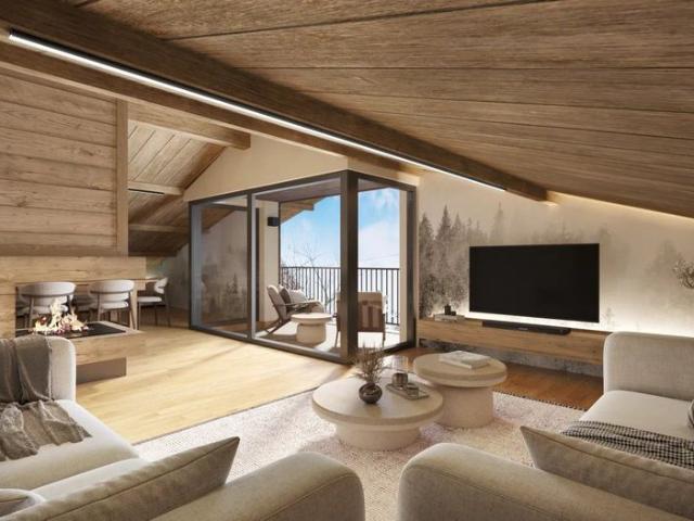 Appartement de luxe de 4 chambres en vente à Megève, France