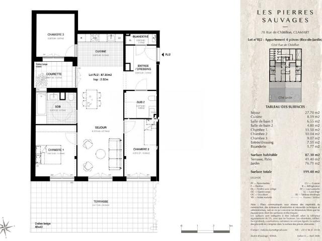 Appartement de luxe de 4 pièces en vente à Clamart, Île de France