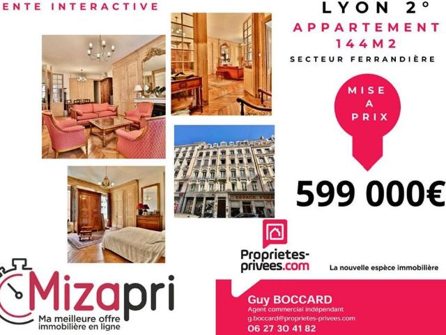 Appartement de luxe de 5 pièces en vente à Lyon, France