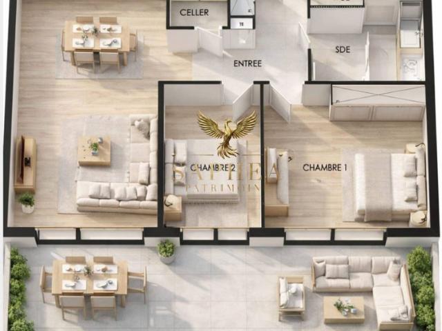 Appartement de prestige de 74 m2 en vente La Ciotat, Provence Alpes Côte d'Azur