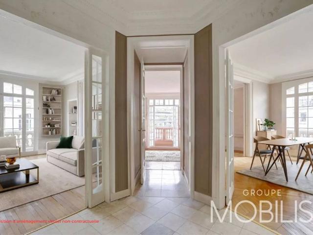 Appartement de luxe de 153 m2 en vente La Muette, Auteuil, Porte Dauphine, Paris, Île de France