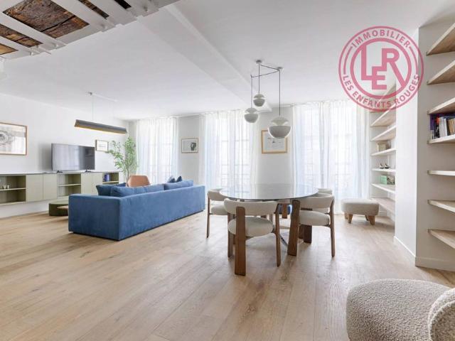 Appartement de luxe de 88 m2 en vente Temple, Rambuteau – Francs Bourgeois, Réaumur, Paris, Île de France
