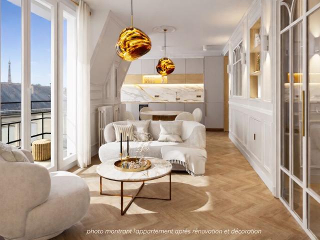 Appartement de luxe 2 chambres en vente à Tour Eiffel, Invalides – Ecole Militaire, Saint Thomas d’Aquin, France