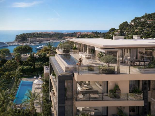 Appartement de luxe 2 chambres en vente à Èze, France