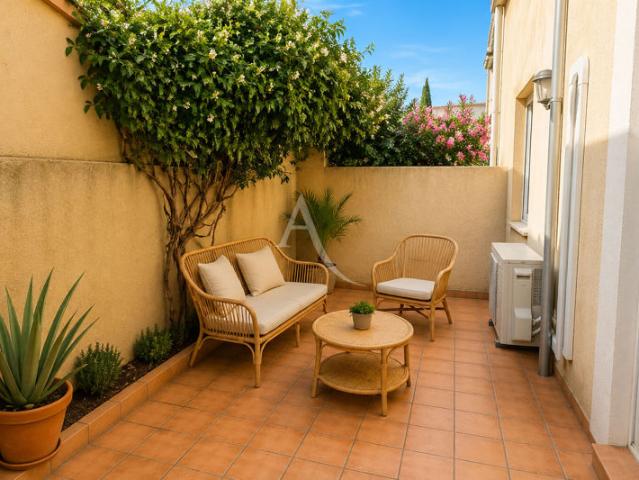 Appartement de plain pied, 2 places de parking